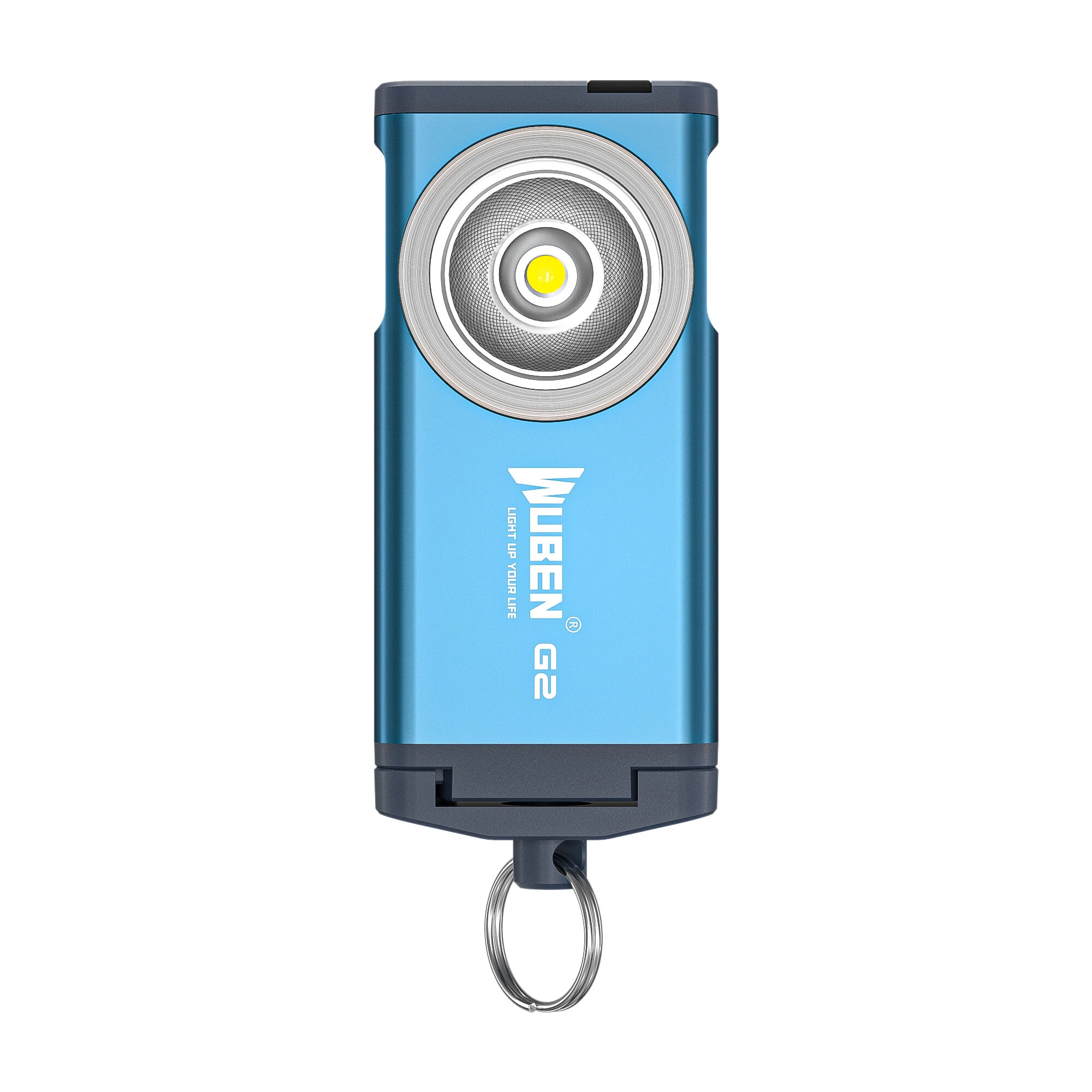 Wuben G2 ORSAM P9 LED 500LM LED Quick-release EDC Keychain Magnetic Tail Type-C Charging Super Wide-angle Flashlight