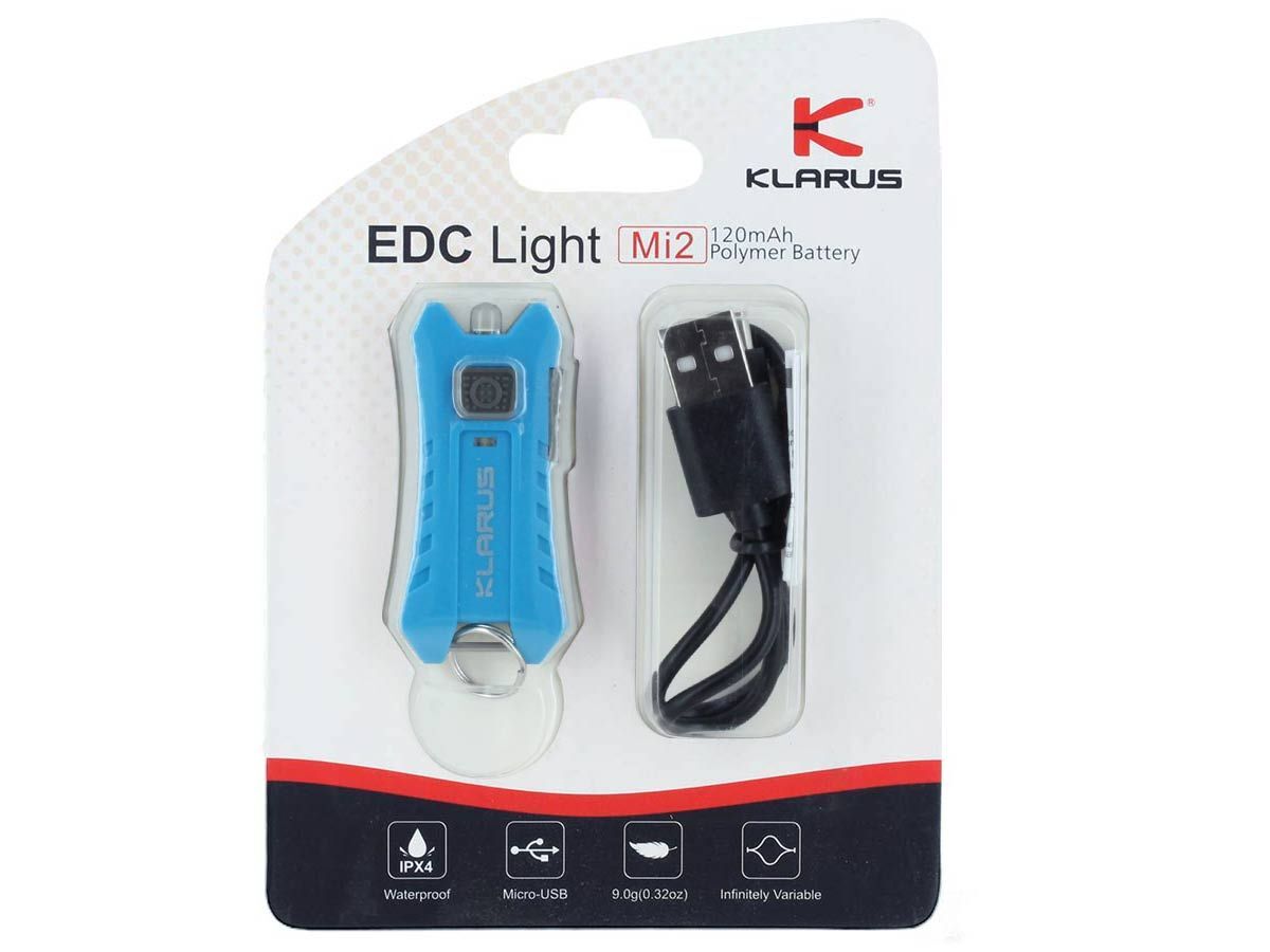 Klarus Mi2 40 Lumens Rechargeable Keychain EDC Light