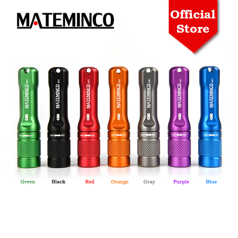 Mateminco A01 / A01 UV Nichia 219C / LG 395NM 3W UV LED 110 Lumens MINI Keychain EDC Lights