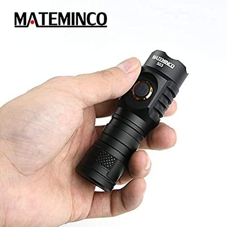 Mateminco S03 4* XPG3/Nihia 219C LED Mini Usb Rechargeable 2100 Lumens EDC Flashlight