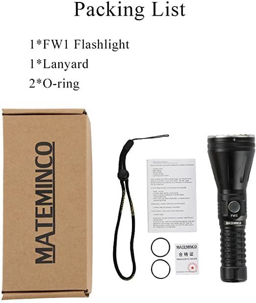 Best Mateminco FW1 2952m Long Range Type-C USB-C Recharge LEP