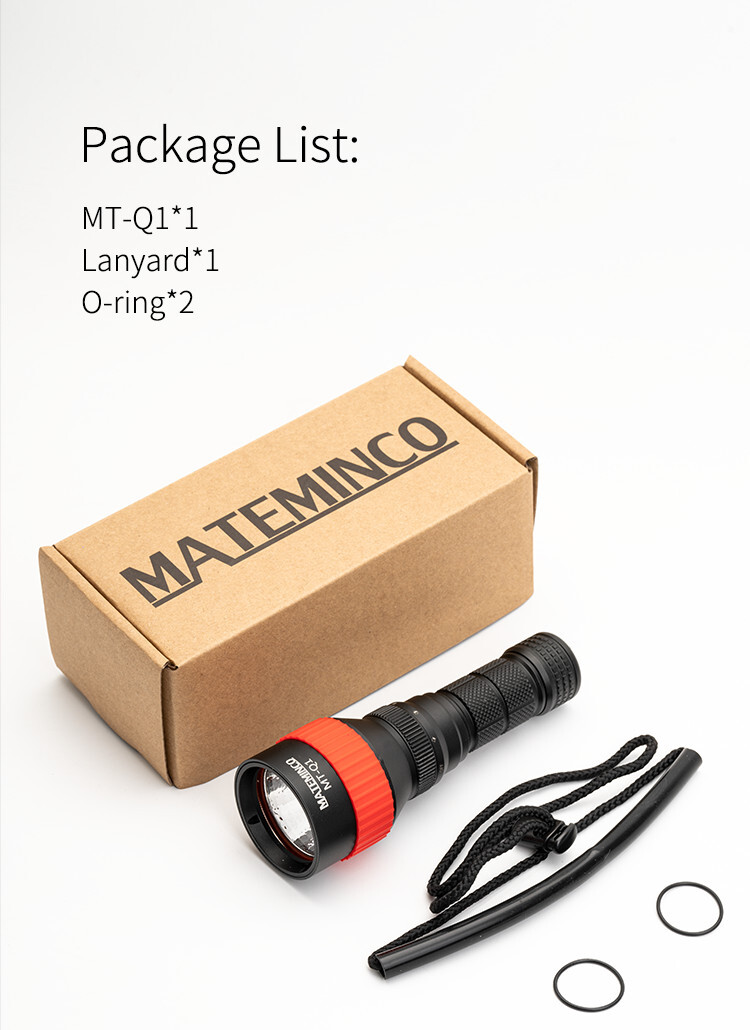 Mateminco MT-Q1  XHP50.2 LED 2230 Lumens Diving Light