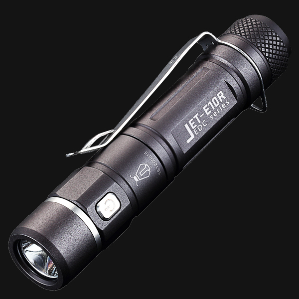 JETBeamE10R CREE XP-L HI LED 650 Lumens EDC Flashlight