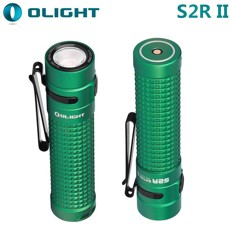 Olight S2R Baton II Luminus SST-40 CW LED 1150 Lumens Pocket Flashlight