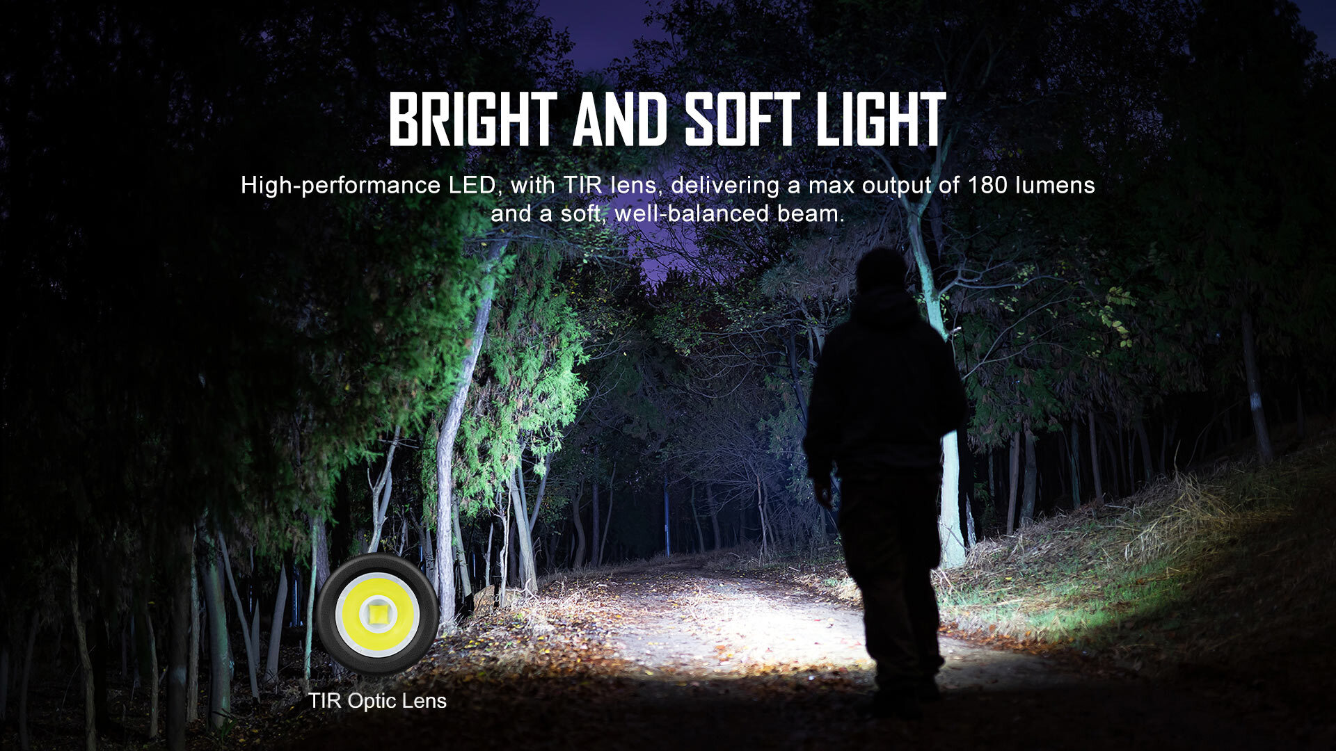 Olight i1R 2 PRO High Performance Cool White LED 180 Lumens Keychain Flashlight EDC Flashlight