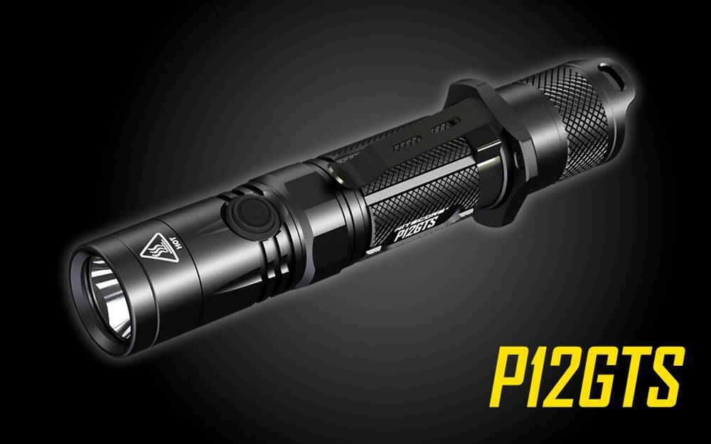Nitecore P12GTS  XHP35 HD 1800 Lumens High Lumen Tactical Flashlight