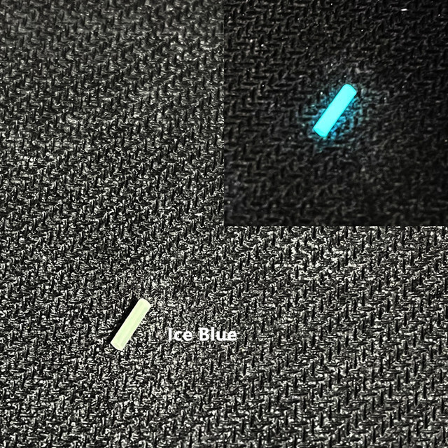 Mateminco EDC Gadgets 2*12mm Glow Tube Luminous Self-Luminous Stick Glow