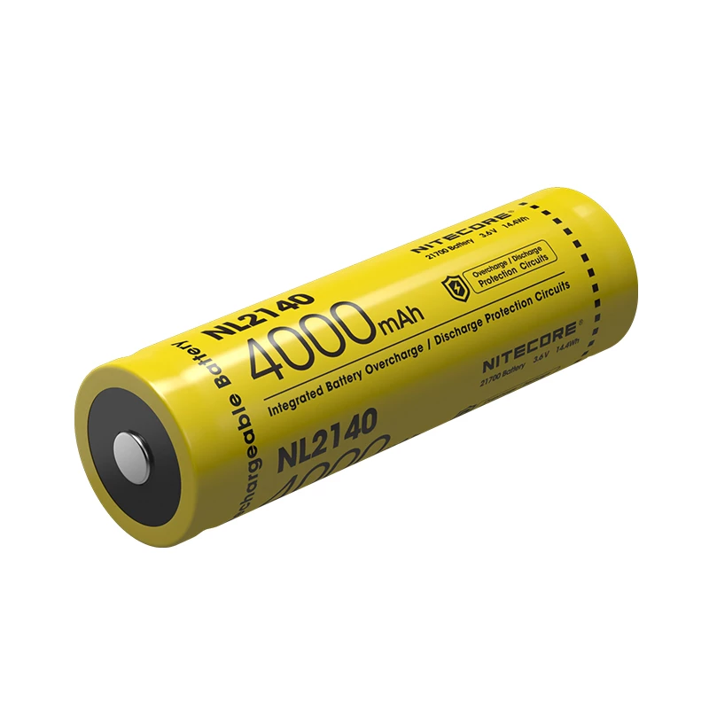 Nitecore 4000mAh / 4500mAh / 5000mAh Rechargeable 21700 Battery