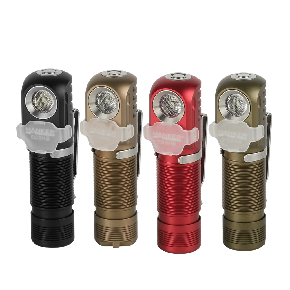 Manker E03H II 1 x Luminus SST20 LED 600 Lumens Multi-Purpose Pocket EDC Flashlight