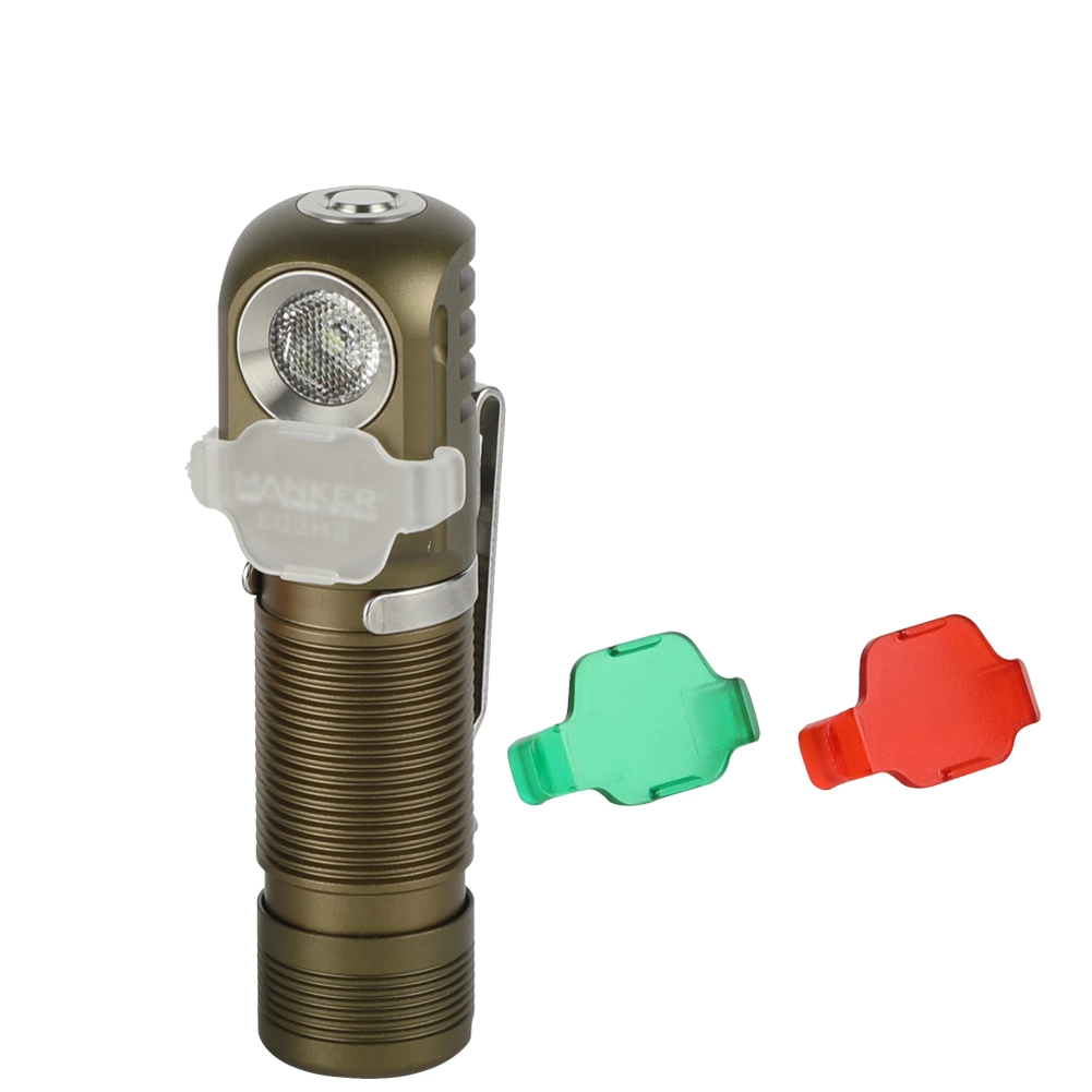 Manker E03H II 1 x Luminus SST20 LED 600 Lumens Multi-Purpose Pocket EDC Flashlight