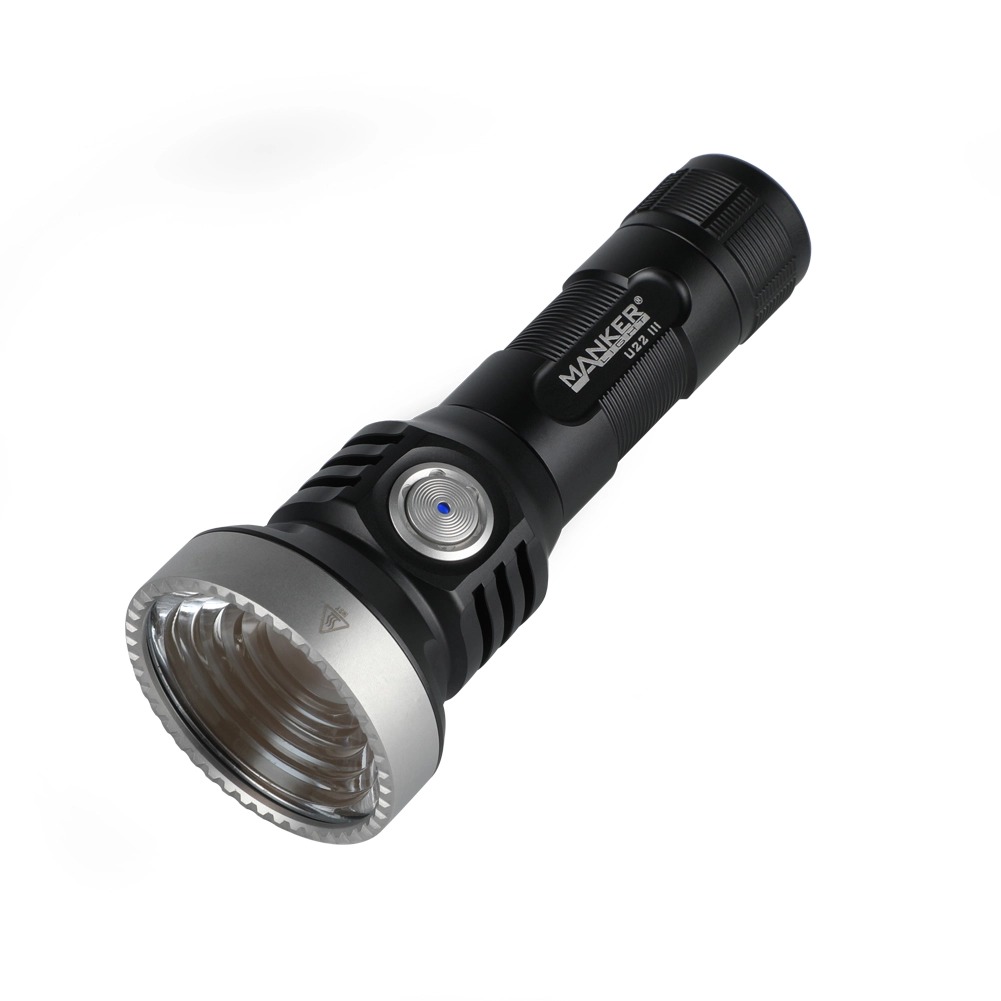 Manker U22 III PM1/SFT40/90.2 LED 5000 Lumens USB-C Rechargeable Long Range EDC Flashlight