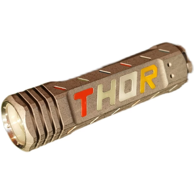 Lumintop Thor 6 Laser LED Torch 1200m Long-Range 400LM Powerful Flashlight by 21700 Battery Lep Flashlight