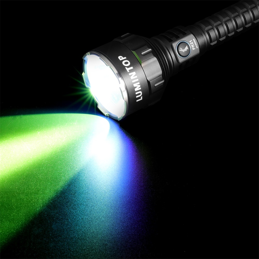 Lumintop PK21 XHP70.3 LED 8100 Lumens 1200 Meters 21700 Flashlight