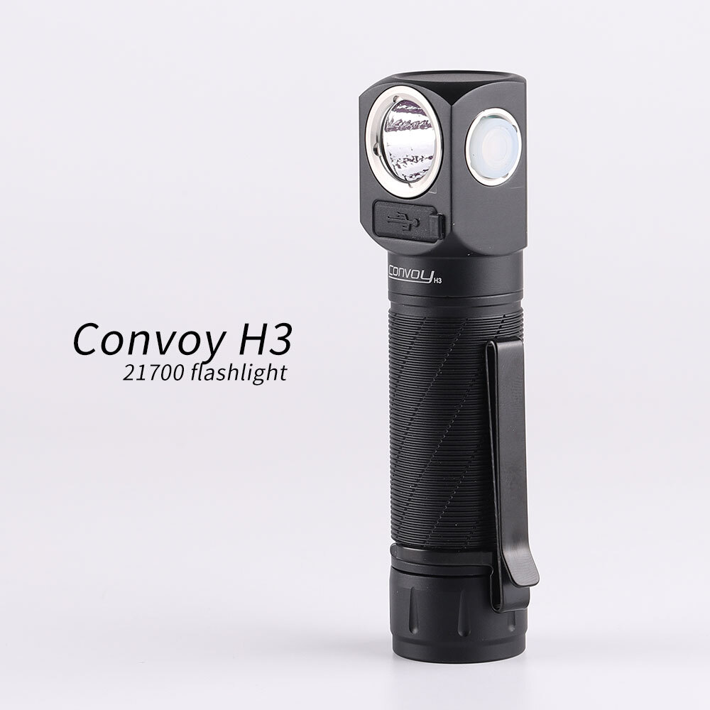 Convoy H3 SST40 519A Multifunctional Head Light 21700 Flashlight 