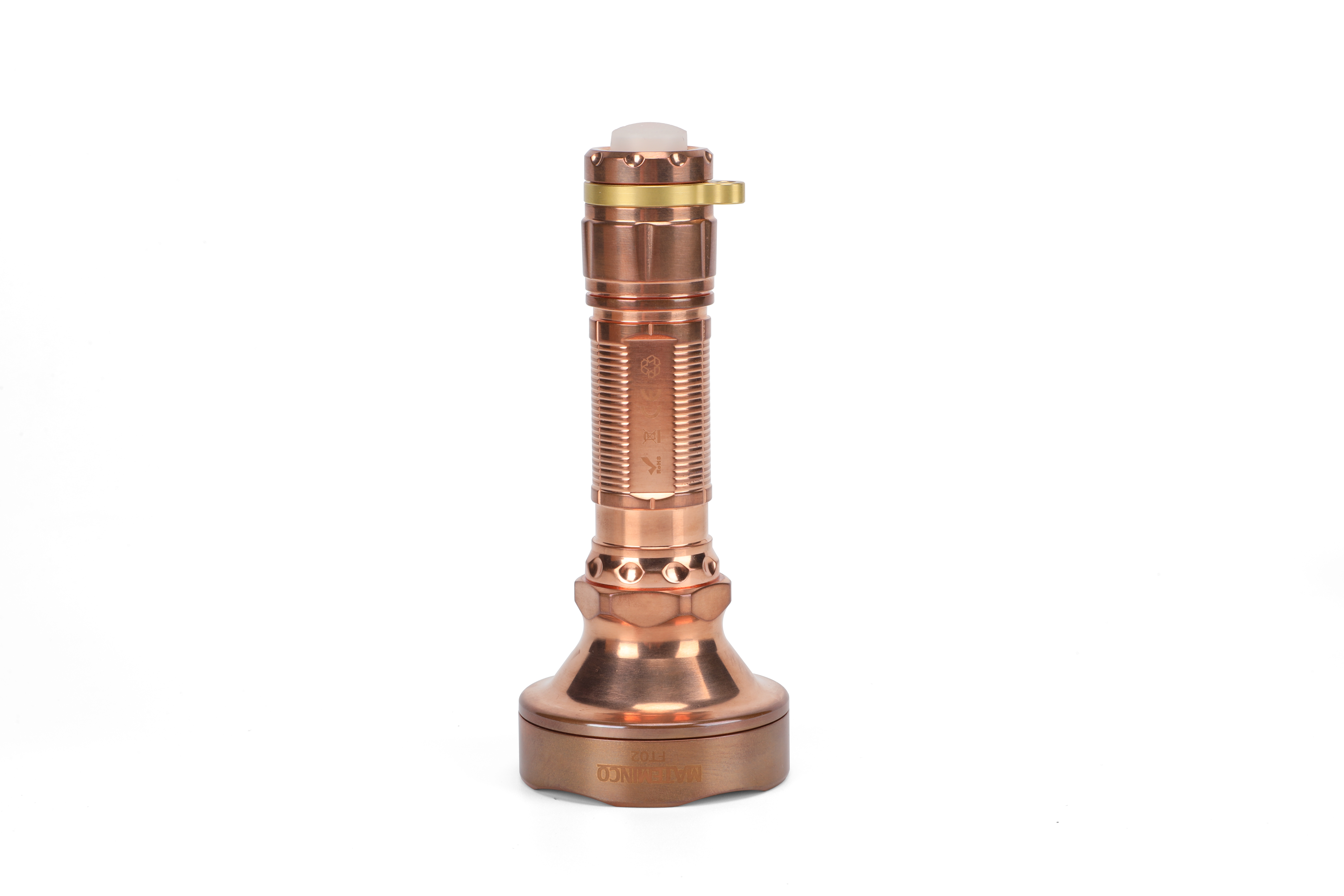 Mateminco FT02 Copper / Brass SFH55.2 LED 6160 Lumens 346 Meters 18650 Tactical Flashlight