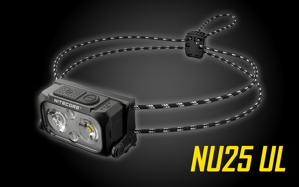 Nitecore NU25 NL 400 Lumens  Ultralight Rechargeable Headlamp