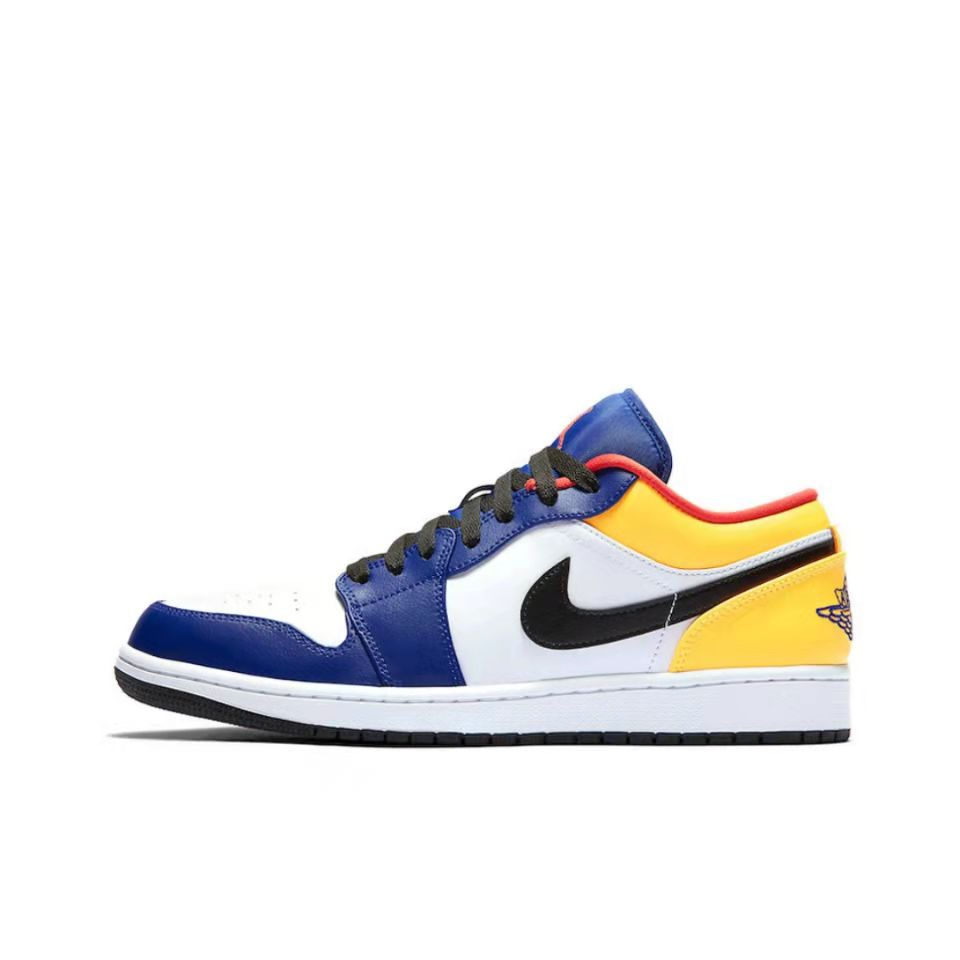 jordan 1 lakers yellow