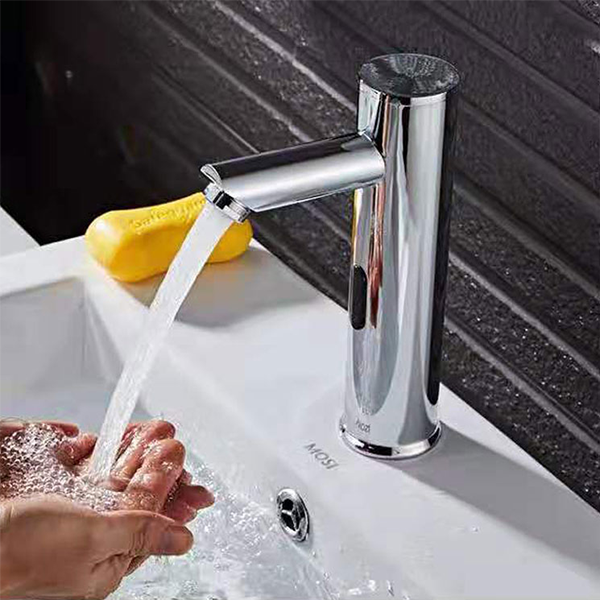 Sensor Faucet Taps Mixer Bathroom Water Saving Infrared Smart Automatically 2 In 1