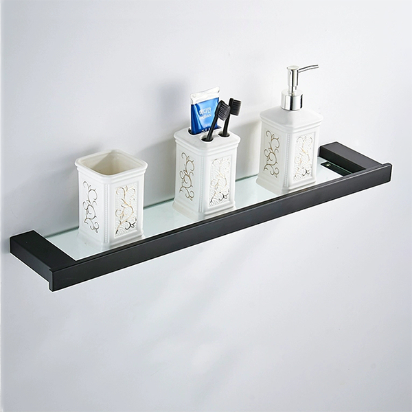 Bathroom Fittings Accessories Full Set Hardware Stainless Steel Modern Designer Stylish Black Toilet Washroom Bath