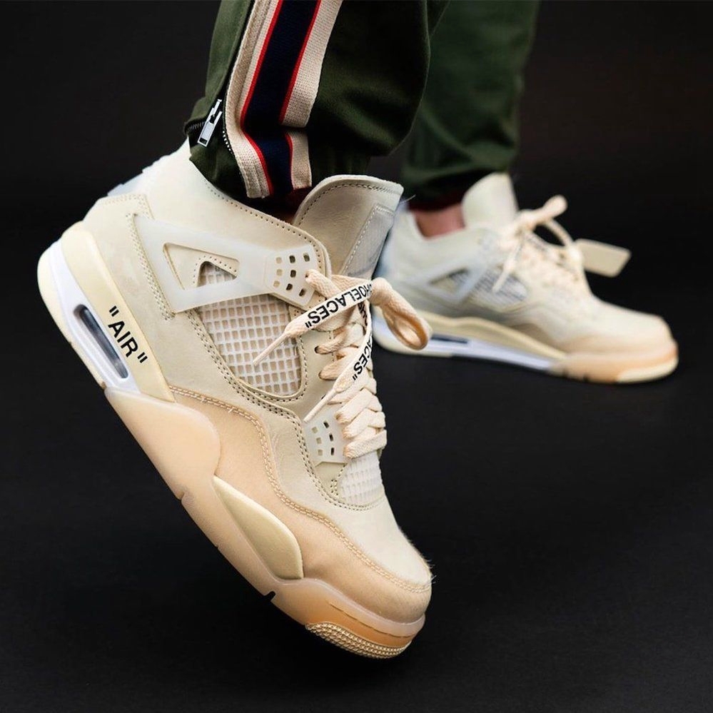 Best Air Jordan 4 Off White Fake Off White Jordans 4s Reps For Sale