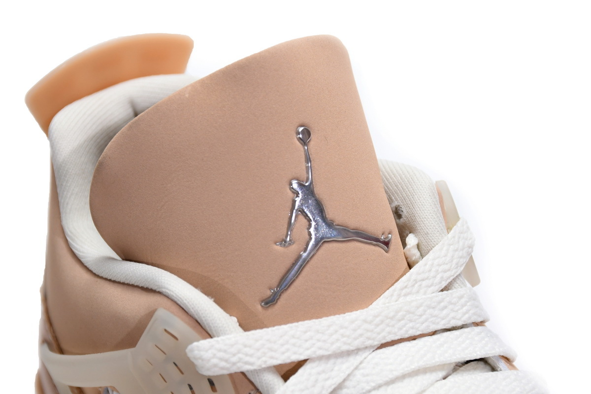 Jordan Shimmers TAUPE Sneakers - Nike WMNS Air Jordan 1 Retro High