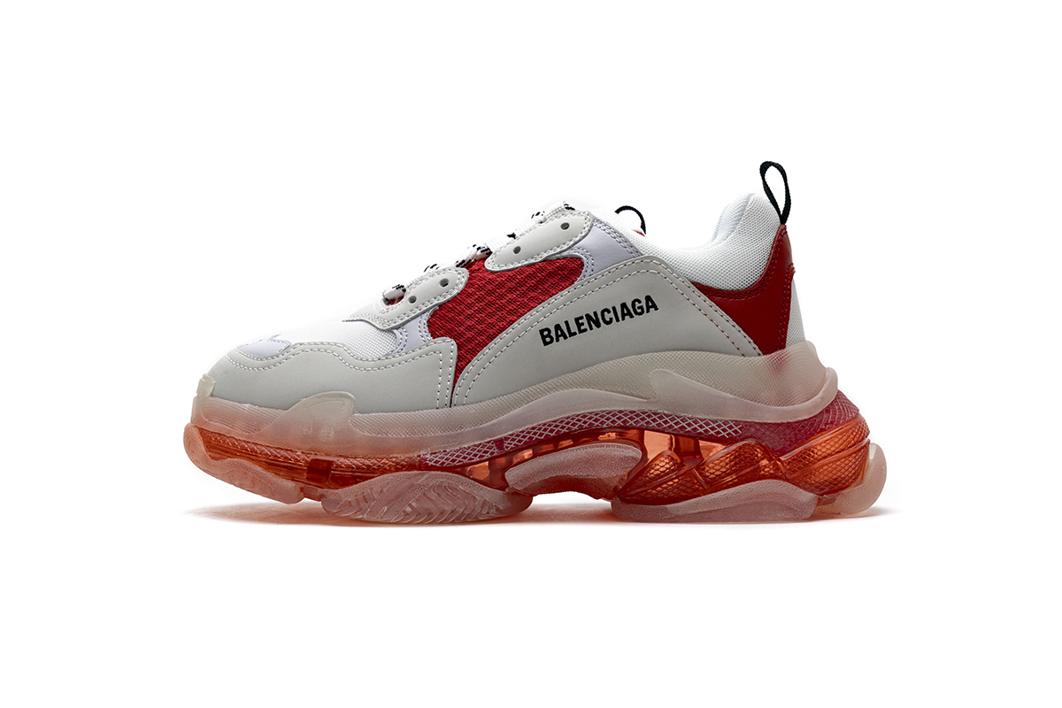 balenciaga triple s red