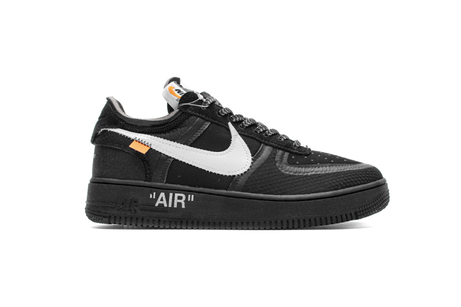 Nike Air Force 1s Low Off White Black Reps | Fake Off White AF1 Black