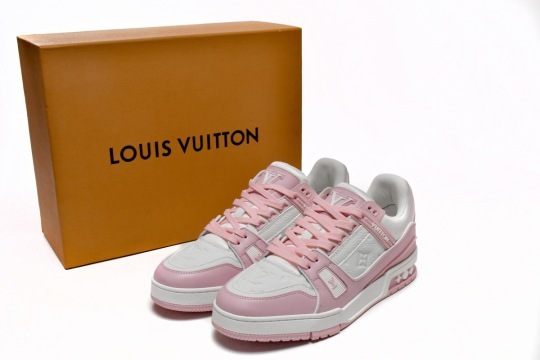 LV Trainers Rose Pink