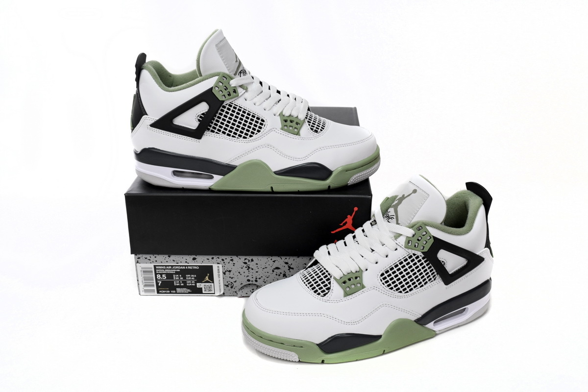 Air Jordan 4 Retro 'Seafoam' AQ9129-103