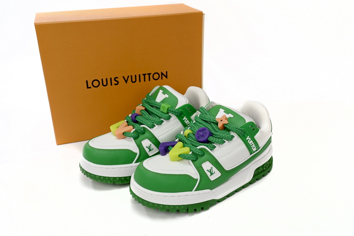Louis Vuitton Trainer Sneaker 1A9JG9 Black Denim