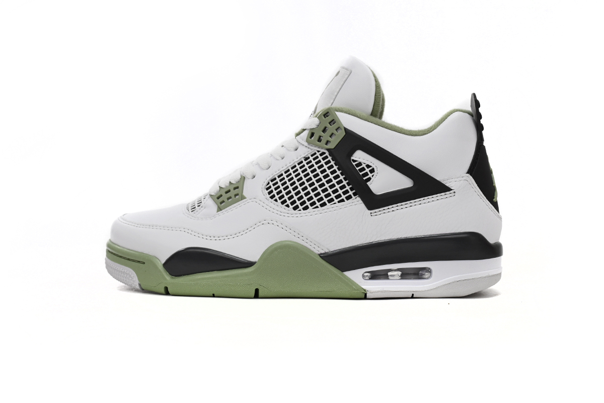 Nike - Jordan 4 Military Black Lace-up shoes - Size: Shoes / EU 43