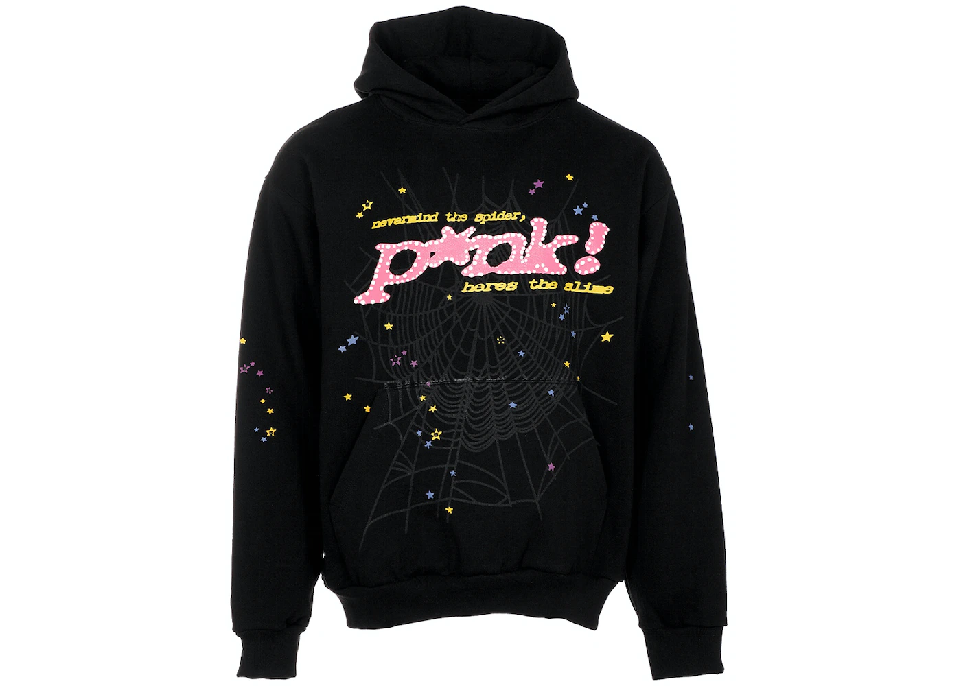 Buy Best Fake Sp5der P*NK Hoodie Black in Ckshoes