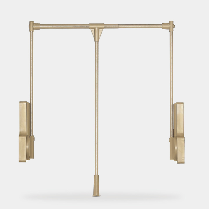 adjustable wardrobe hanging rail