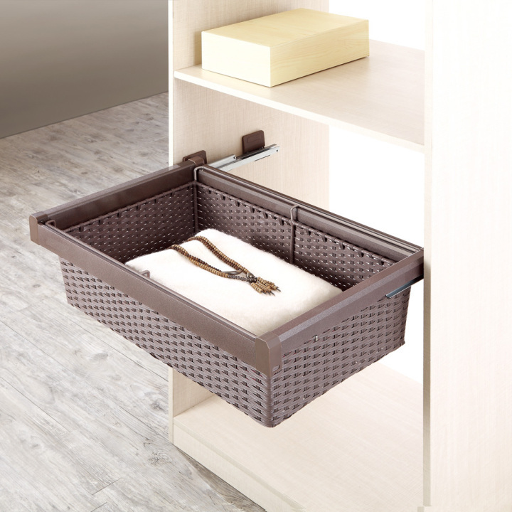 wardrobe pull out basket