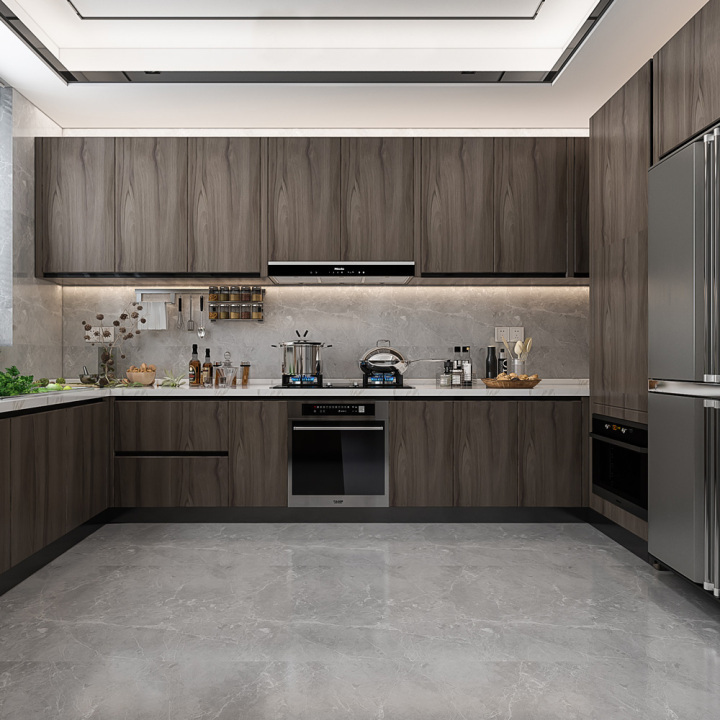 modern espresso kitchen cabinets