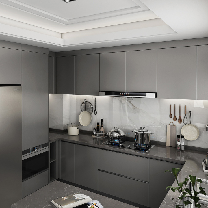 grey kitchen cabinets design ideas