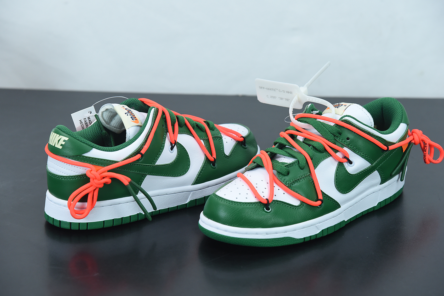 G5 Dunk Low Off-White Pine Green,CT0856-100