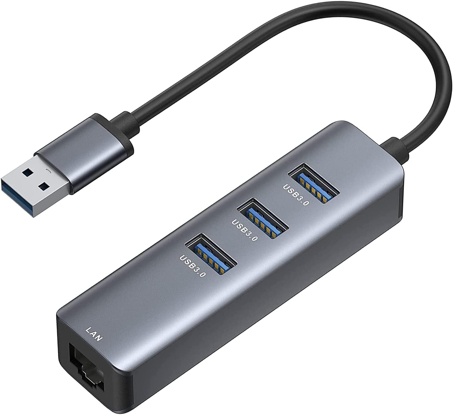 USB to Ethernet Adapter, cakitte RJ45 10/100/1000 Gigabit Ethernet