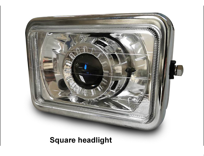SANVI NEW 1.8/2.0 Car Bi LED Projector Lens Headlight 5500K 35W Auto LED Headlamp Motorcycle Headlight Retrofit Kits  