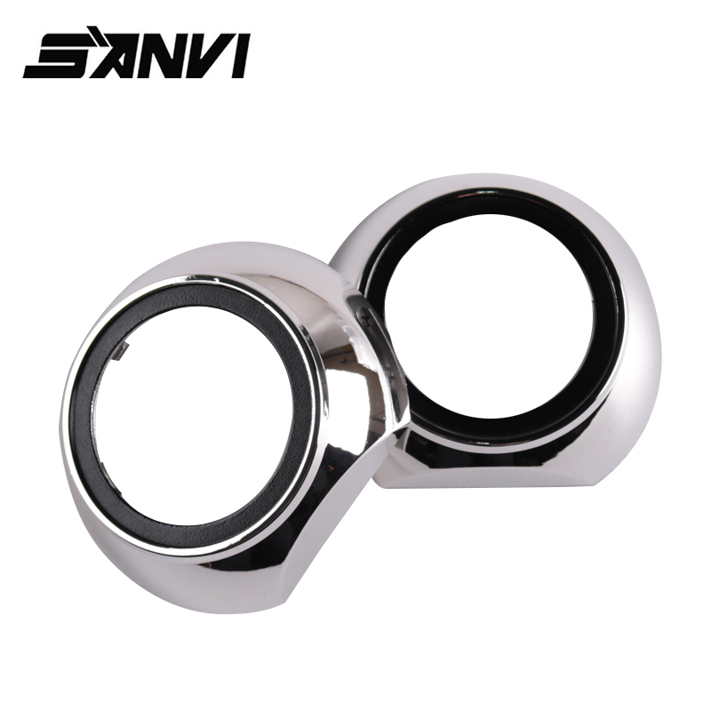 Sanvi Wholesale Price 3 inch Tiguan Shroud HID Bixenon Projector Lens Decorative Cover, Projector Lens Shroud 3 inches  
