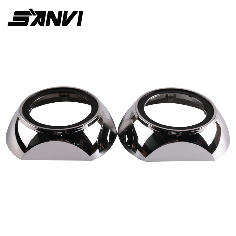 Sanvi Wholesale Price 3 inch Tiguan Shroud HID Bixenon Projector Lens Decorative Cover, Projector Lens Shroud 3 inches  