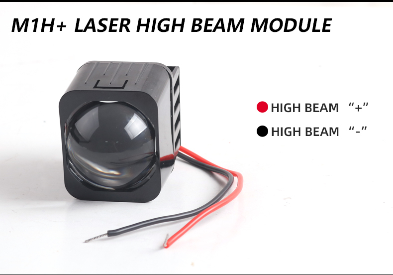Sanvi Auto single laser high beam led projector lens headlight module for new energy car all vehicle light aftermarket automotive lamp  