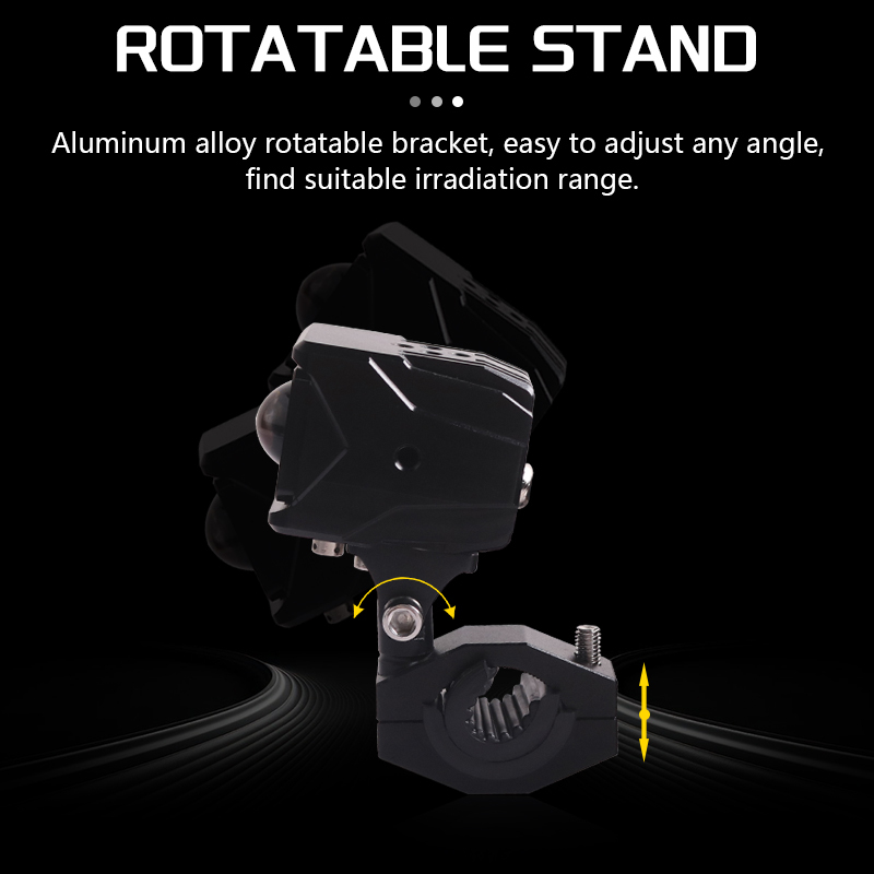 Sanvi New Arrival S05 40W 3000K 6000K Led Worklight Spotlight for Motorcycle Led Lights  