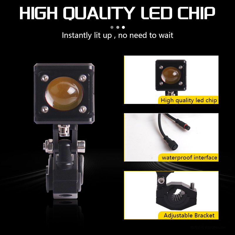Sanvi New Arrival S05 40W 3000K 6000K Led Worklight Spotlight for Motorcycle Led Lights  