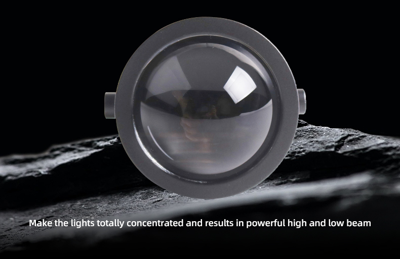 Sanvi new high quality 2 inch 12v 35w 40w 5500k car F20 led projector fog lens light upgrading  
