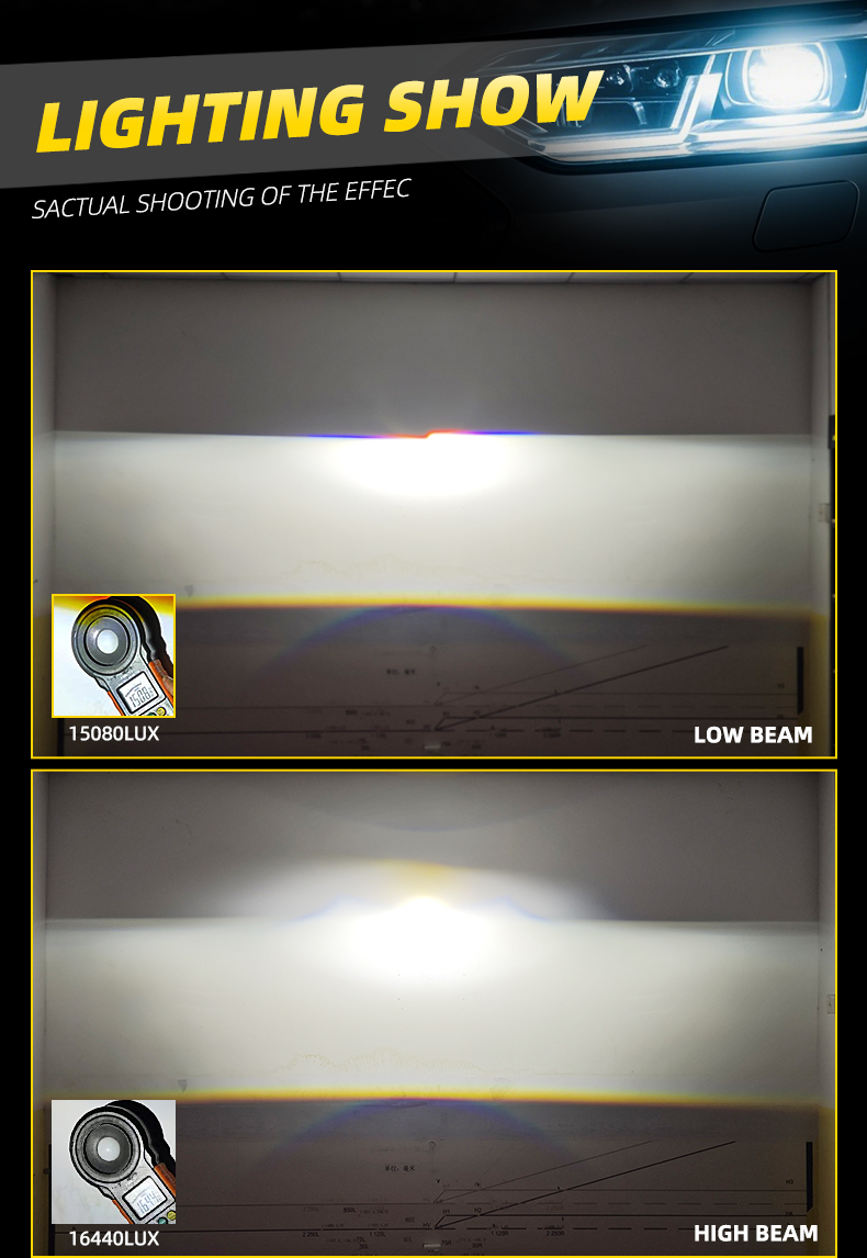Sanvi New arrival popular AF02 AFS car led projector lens headlight 3.0 size 56w 67w 5500k super brightness auto projector lens lights  