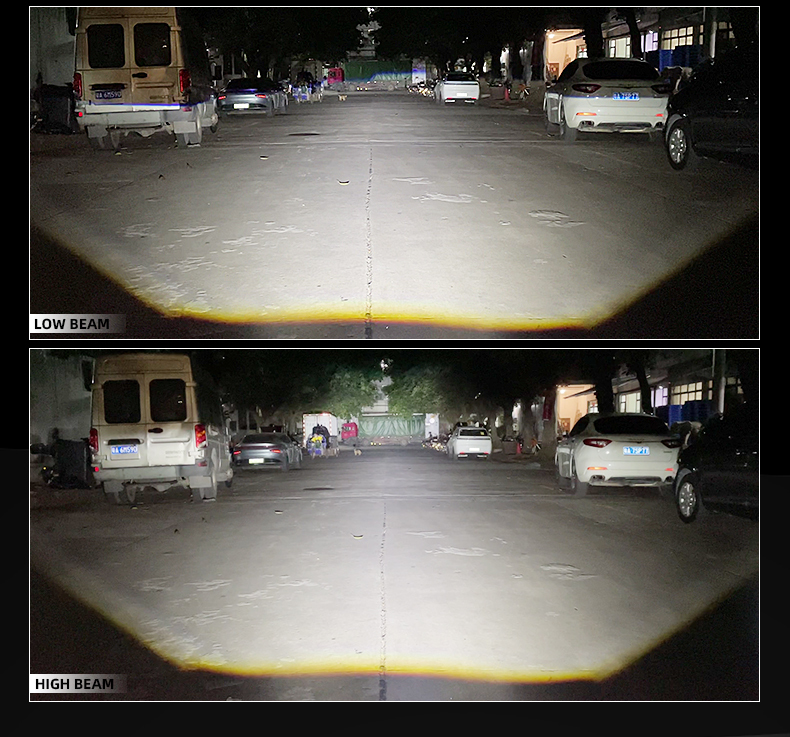 Sanvi Auto Lights High Quality 48 Watt 5500K 2.5 Inch S62 Bi LED Projector Lens Headlight Lamp for Car Motorcycle Light  