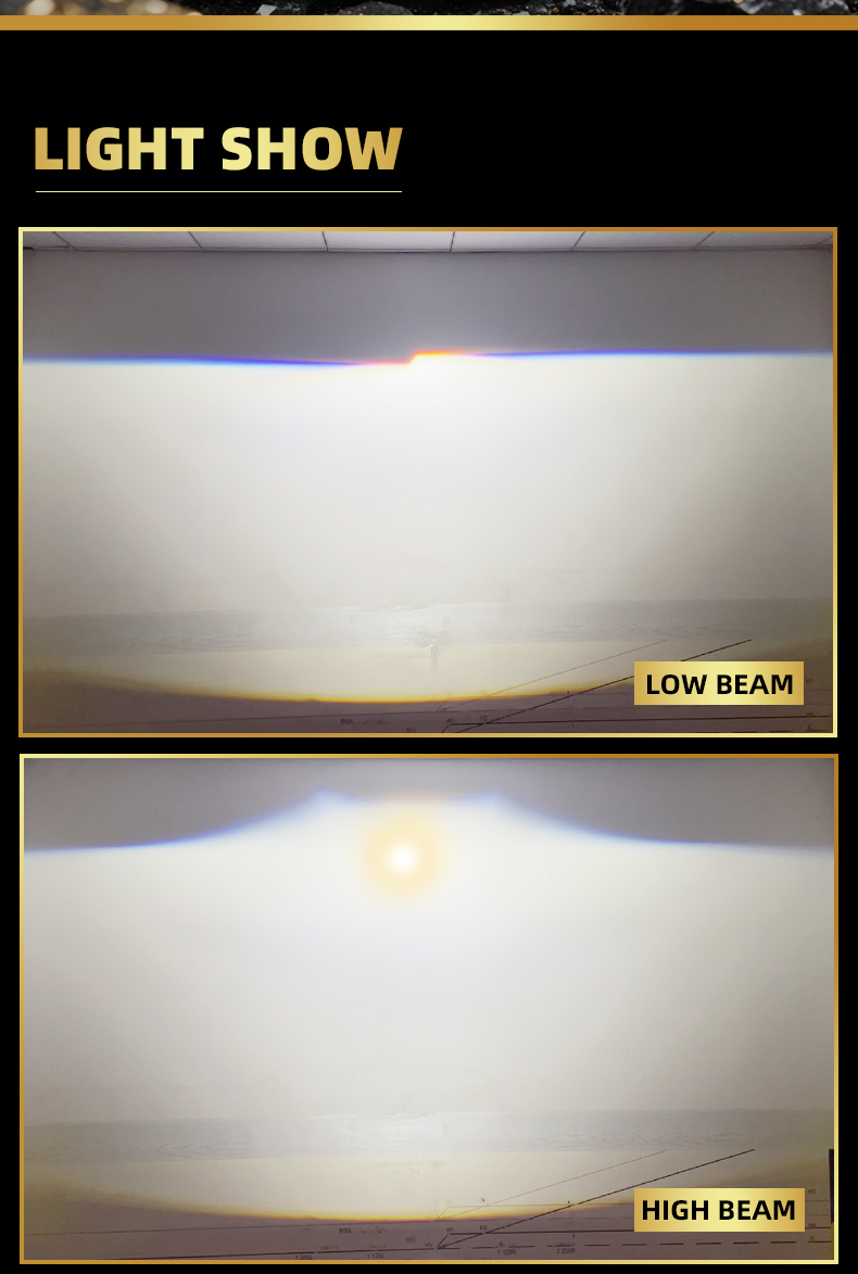 Sanvi KUIJIA Armor Series Especially for Agents Abroad 3 inch Size 55W 6000K K3 LED Projector Lens Headlights Upgrading Retrofit Kits for Car Motorcycle Lights  