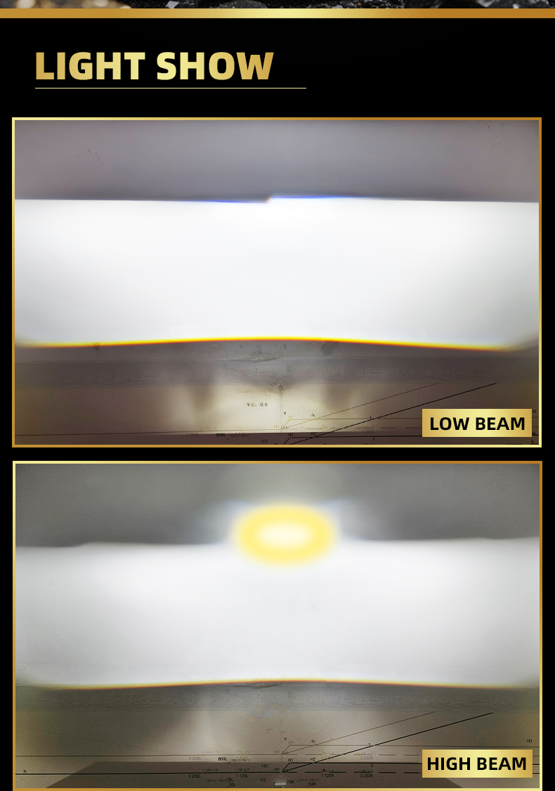 Sanvi KUIJIA Armor Series Especially for Agents Abroad 3 inch Size 90W 6000K K10 LED Projector Lens Headlights Upgrading Retrofit Kits for Car Motorcycle Headlights  