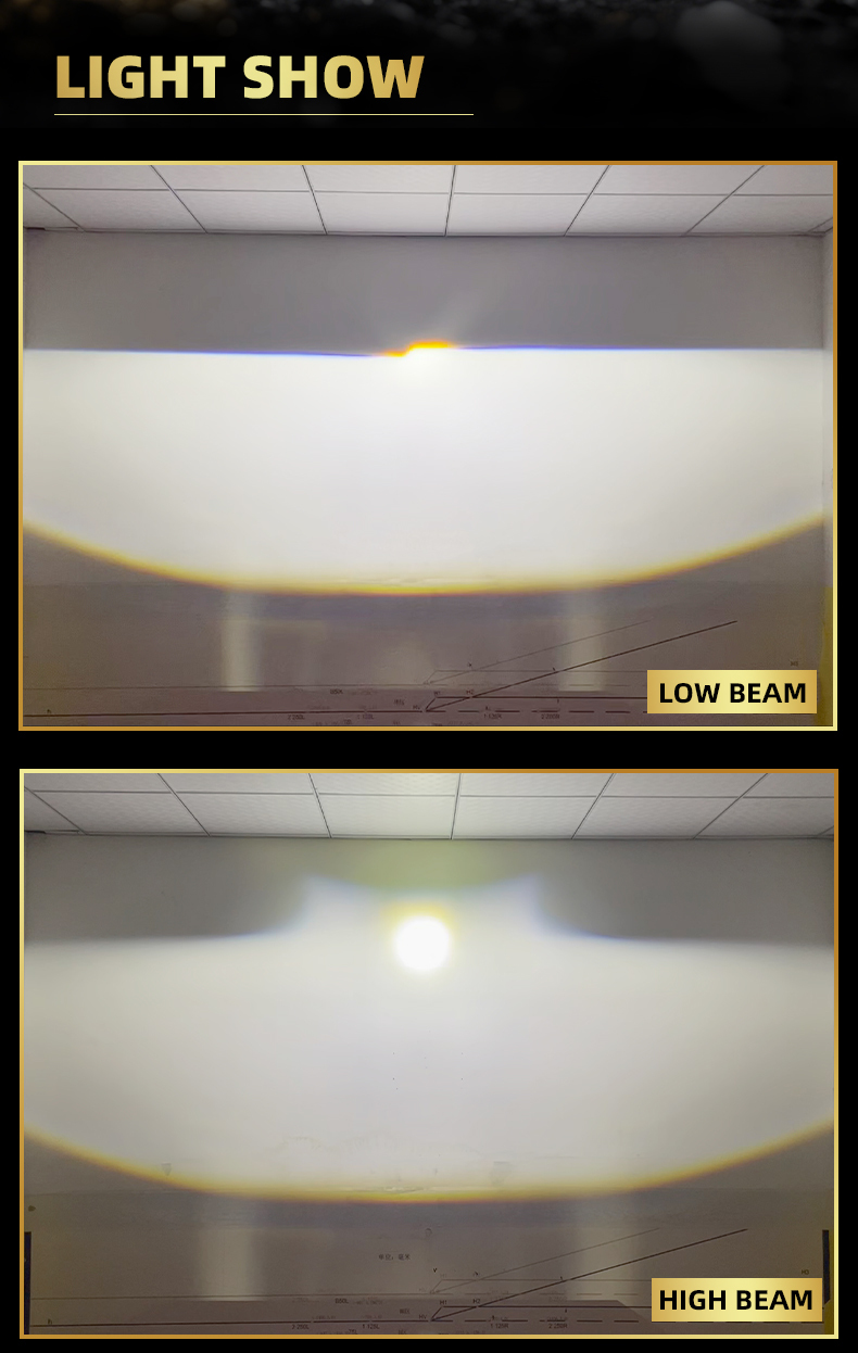 Sanvi KUIJIA Armor Series Especially for Agents Abroad 3 inch Size 75W 6000K LA Car LED Projector Lens Headlights Upgrading Retrofit Kits for Car Motorcycle Headlights  